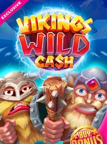 Vikings Wild Cash game cover in the Kinbet lobby